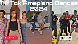 Best of amapiano dance challenges  2024 😱🔥🥵 tiktokamapianodances amapiano tiktokviral trending [upl. by Nudnarb414]