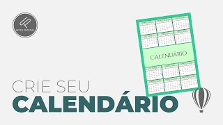 Vou te MOSTRAR a maneira MAIS FÁCIL de criar um CALENDÁRIO no CorelDRAW [upl. by Downall]