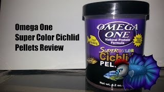 Omega One Cichlid Pellet Reviewed [upl. by Acenom]