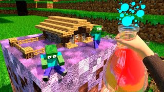 The Reducing Potion  Minecraft Animation Video Remake [upl. by Aiceila]