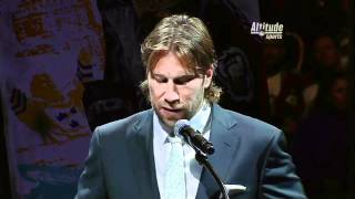 Peter Forsberg 21 Jersey Retirement [upl. by Karen467]