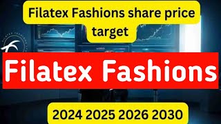 Filatex Fashions share price target 202420252026 और 2030। Filatex Share Latest News। Equity News [upl. by Grantham259]