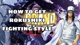 GPO HOW TO GET ROKUSHIKI fast [upl. by Campman706]