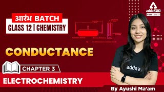 Conductance of Electrolytic Solutions  Electrochemistry  Class 12 Chemistry Chapter 3 [upl. by Yesdnik]