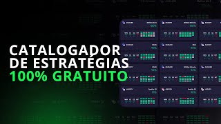 Catalogador de estratégias 100 gratuito e em OTC [upl. by Kcuhc]