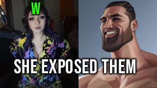 She exposed female twitch streamers [upl. by Tayler608]