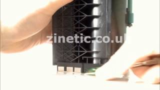 DELL 1700  1710 TONER REFILL VIDEO INSTRUCTIONS [upl. by Solorac]