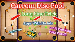 Carrom disc pool aim hack 2024  Carrom disc pool long line hack [upl. by Keeton]