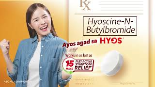 HyoscineNButylbromide Hyos® Prescribed by Doctors for Stomach Spasms [upl. by Beverie]