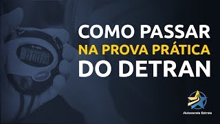 PROVA PRÁTICA DO DETRAN  BALIZA E TRAJETO [upl. by Ulyram870]