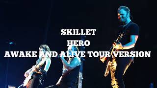 Skillet  Hero Awake And Alive Tour Version Leg 2 [upl. by Ennaylime]