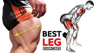 16 BEST LEG EXERCISES TO GET WIDE THIGH WORKOUT 🎯 [upl. by Ligriv]