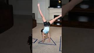 Chloe’s Gymnastics Challenge Staying Inside the Lines [upl. by Wil]