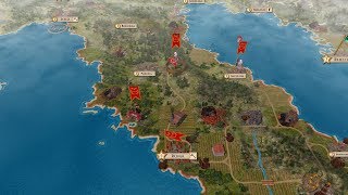 Aggressors Ancient Rome  GAMEPLAY PC4K UHD [upl. by Nnaik]