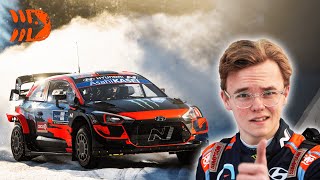 19 Year Old Oliver Solberg Debuts WRC Car  Arctic Rally Finland 2021 [upl. by Llenel316]