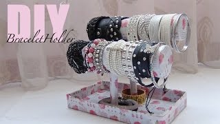 DIY Bracelet Holder  Clee Style [upl. by Wilinski]