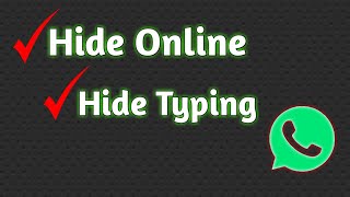 How to Hide Online And Typing In Whatsapp  Trending Tech Zone [upl. by Rodavlas]