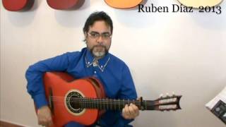 Almoraima Step by Step 2 Ruben Diaz Andalusian Flamenco Guitar Lessons on Paco de Lucias Technique [upl. by Anirahtak]