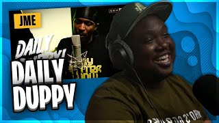 Jme  Daily Duppy  GRM Daily REACTION [upl. by Randee]