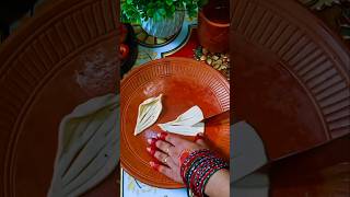 Easy pitha design hack🥞🥰 Easy amp simple pitha recipe shorts food cooking [upl. by Materi132]