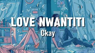 Love nwantiti Ckay Lyrics🫧🩵 [upl. by Horacio743]