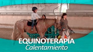 EQUINOTERAPIA 6  El calentamiento [upl. by Flossie]