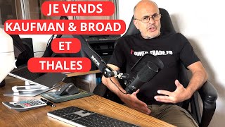 JE VENDS THALÈS ETR KAUFMAN amp BROAD [upl. by Ontina]