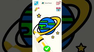 Draw planet 🌌 ll viralvideo yt share share art video cartoondrawing cartoon [upl. by Atirrehs]