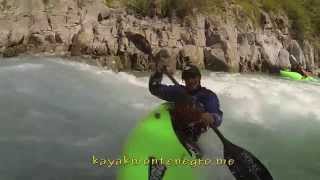 KAYAKING MONTENEGRO MORACA RIVER [upl. by Otina]