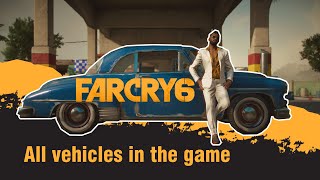 Far cry 6  All vehicles Showcase [upl. by Winter39]