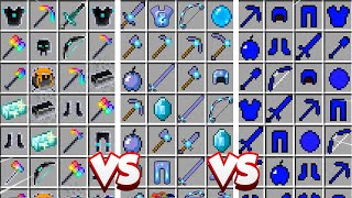 ITENS DA LUCKY BLOCK AVARITIA VS LUCKY BLOCK ÁGUA VS BURACO NEGRO NO MINECRAFT [upl. by Kaufman]