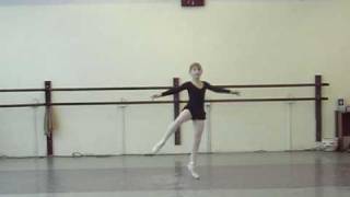 Improbably 32 fouetté 9 years old Russian ballerina [upl. by Adnolor547]