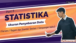 Statistika  Ukuran Penyebaran Data Varians Ragam amp Standar Deviasi Simpangan Baku [upl. by Carleton]