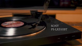 Bluetooth対応レコードプレイヤーが中々良い。SONY PSLX310BT [upl. by Clayborne73]