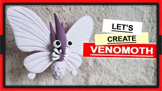 Pokemon Venomoth Clay Sculpt [upl. by Durant]