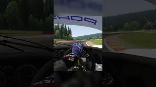 Historic Porsche 962C Short Tail POV Hot Lap  Spa Francorchamps porsche shorts racing [upl. by Garzon722]