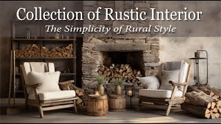 Rustic Chic Interiors Embracing the Simplicity of Rural Style [upl. by Renata547]