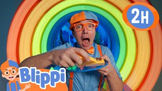 Playtime with Blippi  Learn Through Play  Blippi  Educational Songs For Kids [upl. by Lezned]