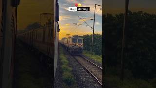 Morning Sunrise ☀️🤗 Ernakulam Kerala shorts ernakulam kerala train sunrise [upl. by Ahsenit]