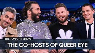 The CoHosts of Queer Eye Reveal How COVID19 Changed Their Show Extended  The Tonight Show [upl. by Azilef]