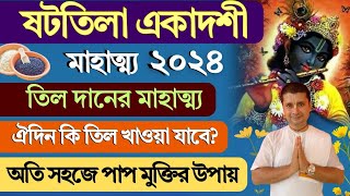 ষটতিলা একাদশী 2024 দারুন কাহিনী  ষটতিলা একাদশী তারিখ 2024  Shattila Ekadashi 2024 [upl. by Amedeo459]