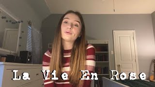 la vie en rose english  french  cover by margaux [upl. by Vyse]