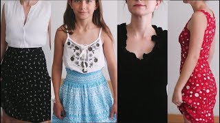 Mother Daughter Thrift Try On Haul [upl. by Essyla]