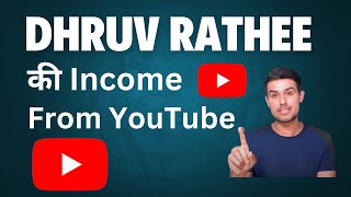 Dhruv Rathee Income From YouTube Live [upl. by Joo]