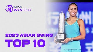 Top 10 Moments from the 2023 Asian Swing 🤩 [upl. by Wappes]