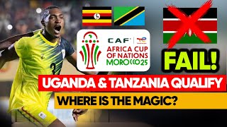 KENYA OUT UGANDA amp TANZANIA QUALIFY AFCON LESSONS amp REASONS [upl. by Trixi]