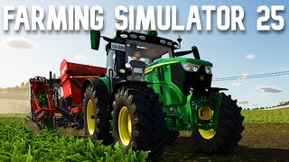 TOMORROW IS RELEASE DAY  FARMING SIMULATOR 25  EARLY LOOK [upl. by Rosenfeld]