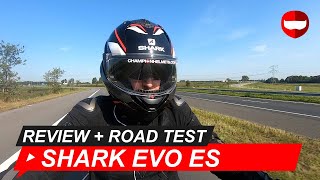 Shark EVOES Modular Helmet Review and Road Test  ChampionHelmetscom [upl. by Loomis]