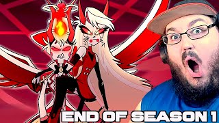 HAZBIN HOTEL quotThe Show Must Go Onquot  S1 Official Full Episode 8 HazbinHotel REACTION [upl. by Noxin]