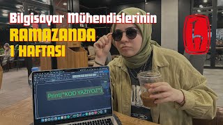 Hacettepe Bilgisayar Mühendisliği Öğrencilerinin Ramazanda 1 Haftası  VLOG [upl. by Coshow16]